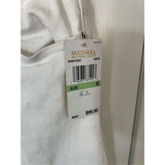 Michael Kors white jeans skinny size 8 - Picture 3 of 5
